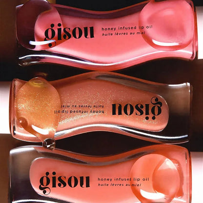 Gisou Lip Balm Óleo Labial Glazed Plum – Hidratação, Volume e Brilho para Lábios Perfeitos