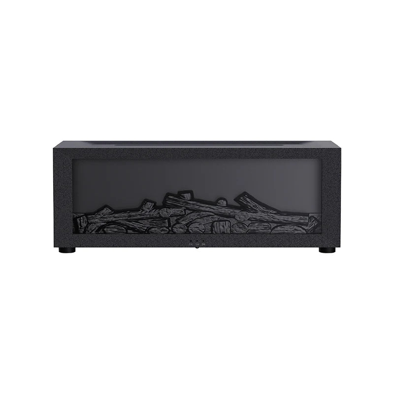Difusor Aromas Lareira 150ml Efeito Chama - Humidificador Ultrassónico Comando Distância Desligamento Automático