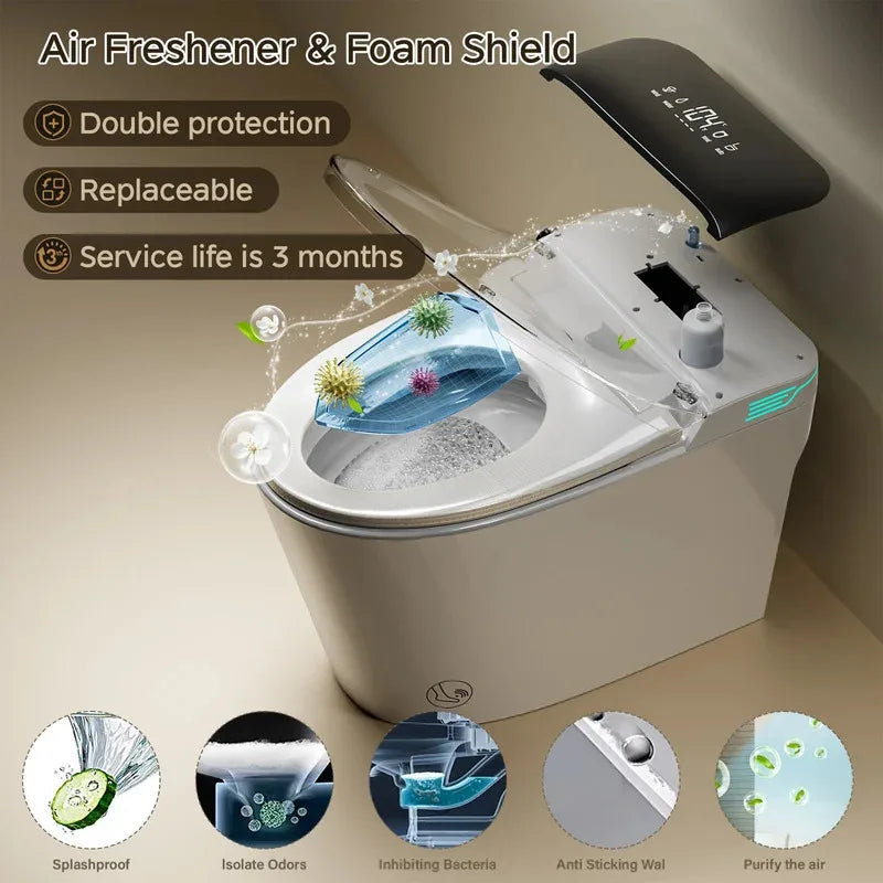 Sanita Inteligente com Bidé | Sensor, Espuma & Duplo Flush