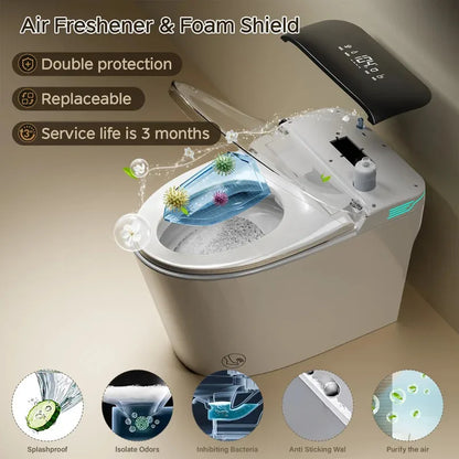 Sanita Inteligente com Bidé | Sensor, Espuma & Duplo Flush