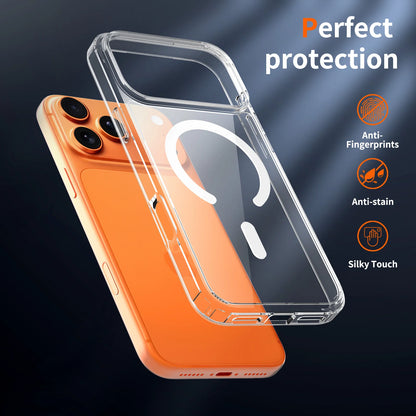Capa Transparente iPhone com MagSafe | Proteção Slim e Carregamento Magnético