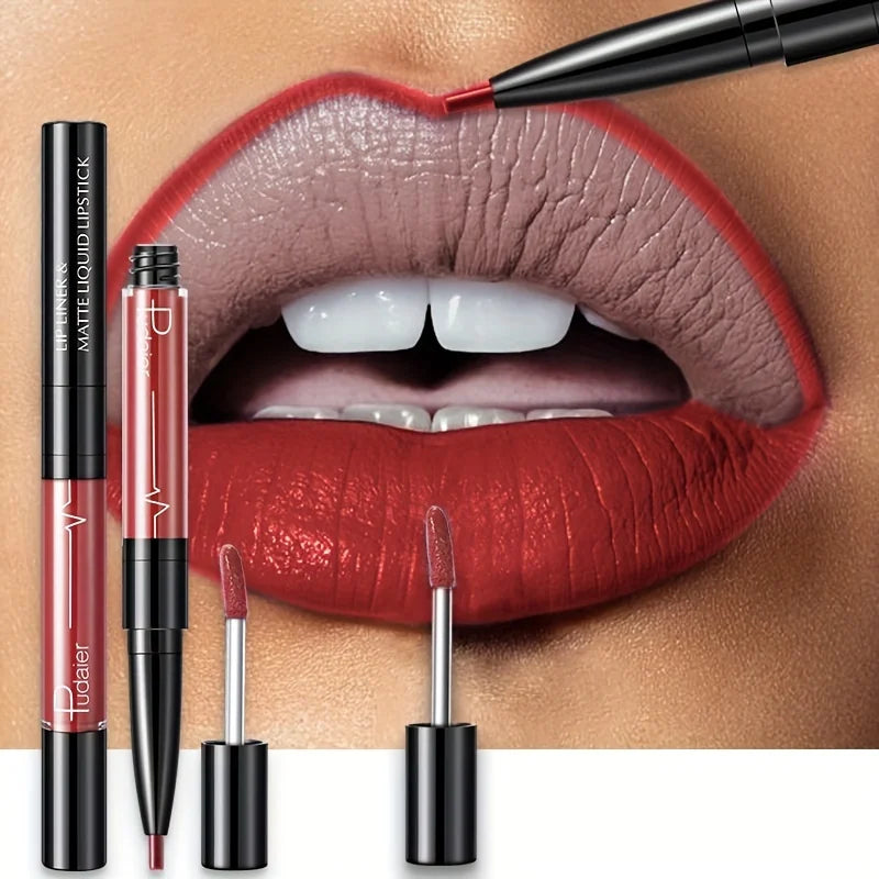 Delineador Labial À Prova de Água – Alta Pigmentação | Longa Duração | Resistente ao Suor | Contorno Perfeito