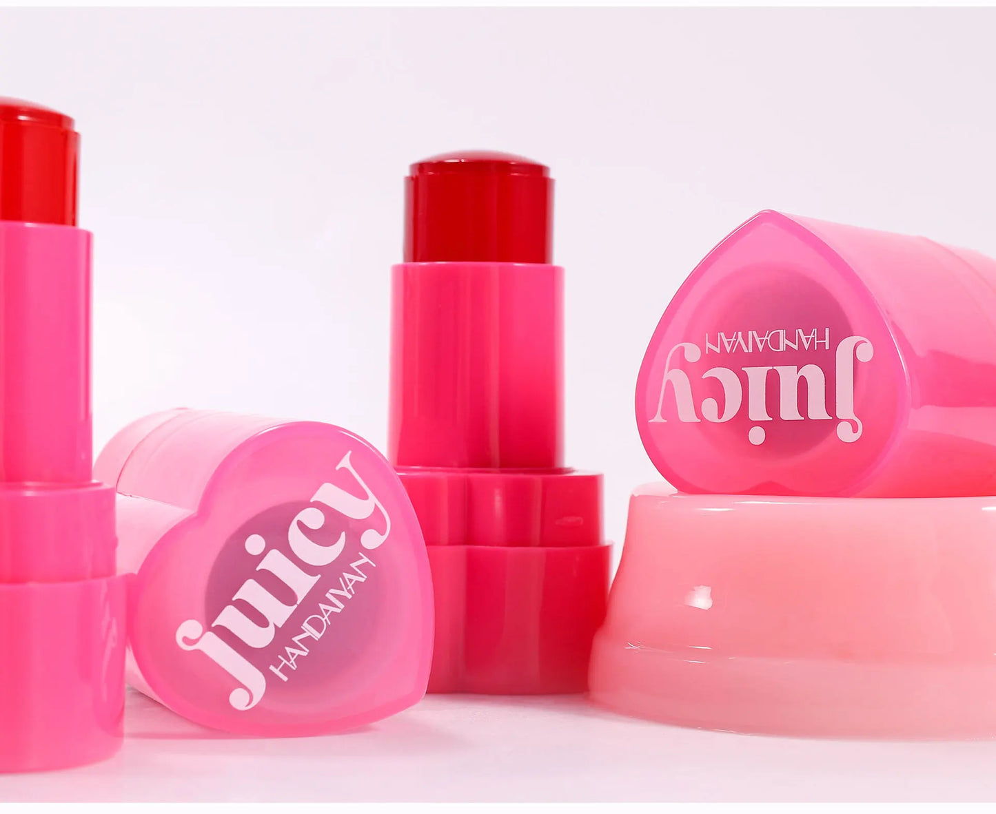 Blush Stick 2 em 1 Handaiyan | Tint Jelly para Lábios e Maçãs do Rosto