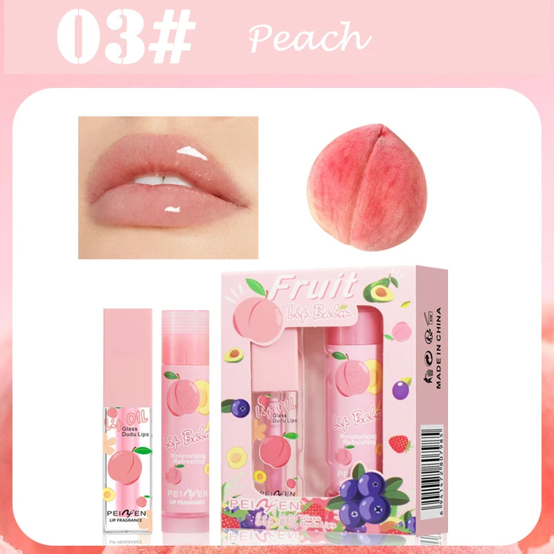 Kit Óleo Labial Frutado Hidratante