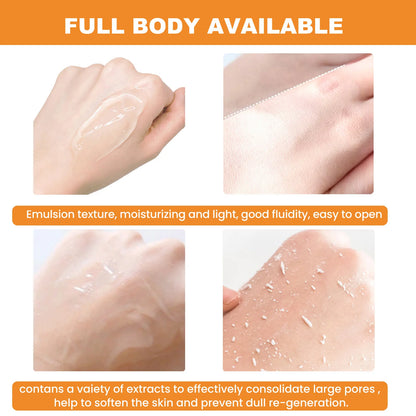Gel Esfoliante de Laranja 50g - Removedor Células Mortas Iluminador Hidratante Cuidado Pele Coreano