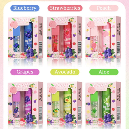 Kit Óleo Labial Frutado Hidratante