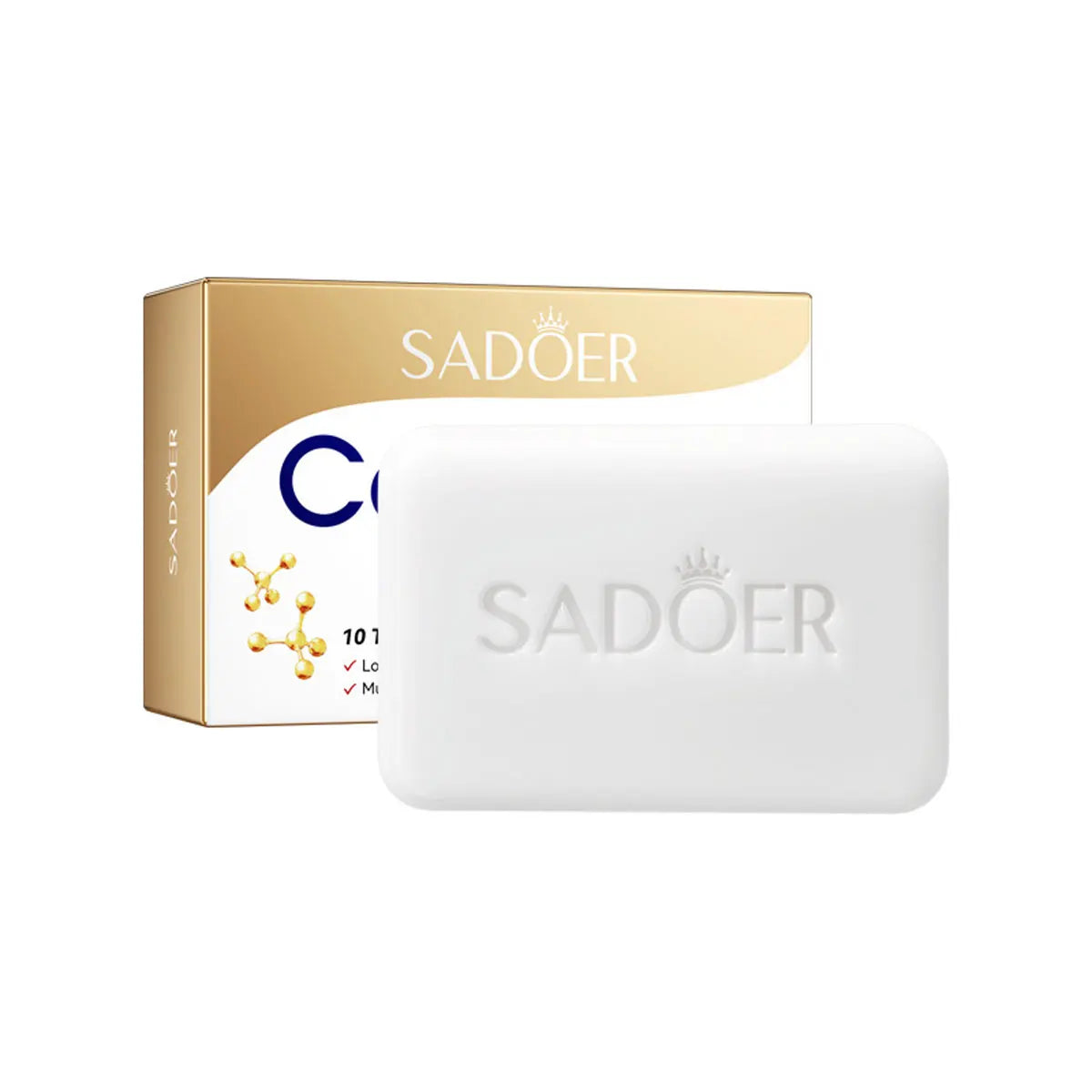 Sabonete Artesanal Colágeno 100g – Suave Hidratante Limpeza Profunda Rosto Corpo Fragrância Duradoura
