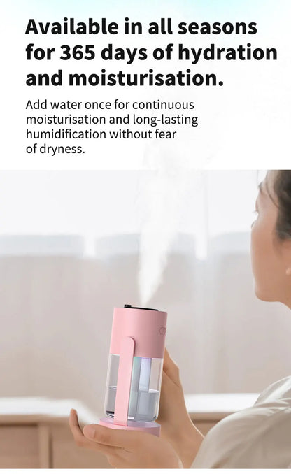 Difusor Aromas 150ml Efeito Chama - Humidificador Ultrassónico Comando Distância Desligamento Automático