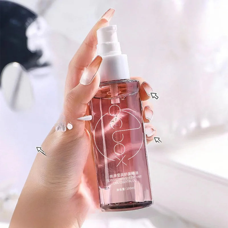 Óleo Essencial Capilar 100ml – Hidratação Profunda, Fragrância Duradoura e Brilho Intenso