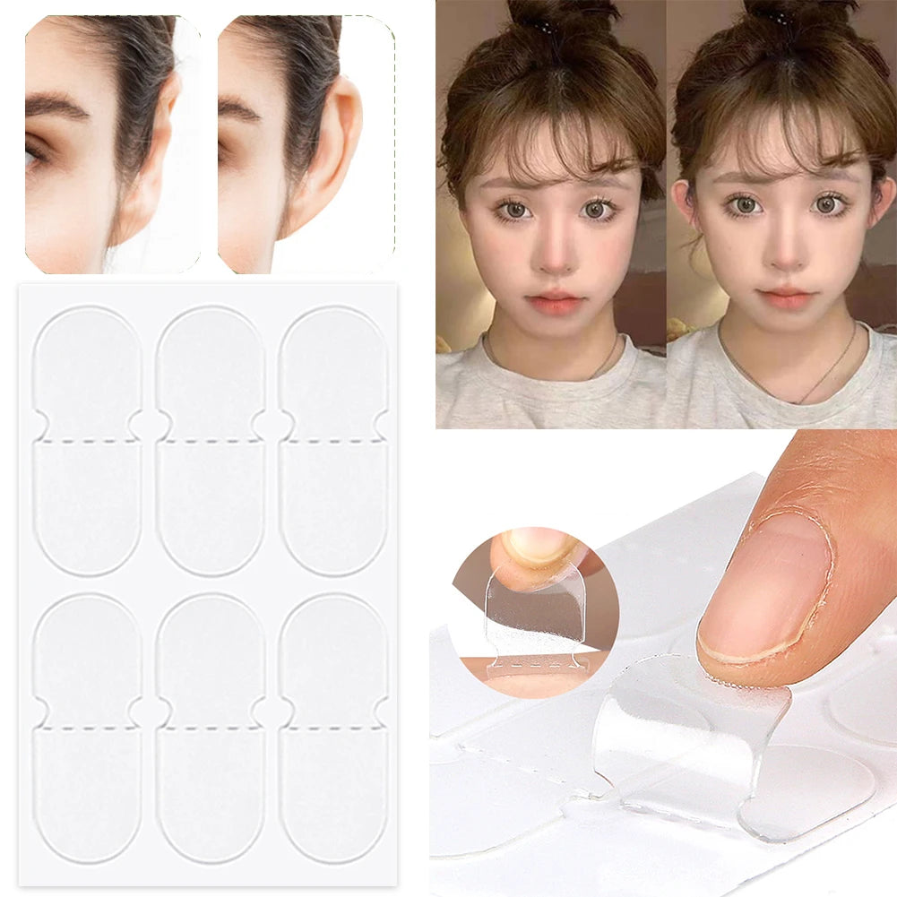 Corretor de Orelhas Cosmético | 60 Adesivos Invisíveis para Orelhas Salientes