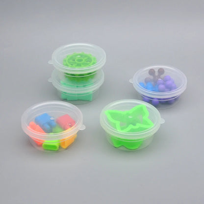 Caixas de Plástico Transparente Empilháveis | Organizador para Pequenos Objetos