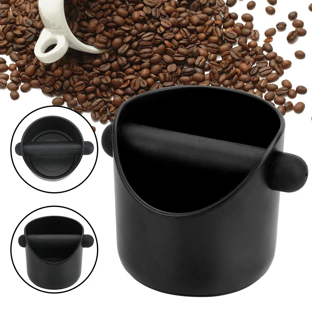 Caixa Desperdício Café Knock Box Antiaderente - Recipiente Borras Espresso Profissional