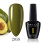 Verniz Gel NAILCO 15ml Série Vermelho Escuro – Cores Glitter UV Manicure Profissional Semi-Permanente
