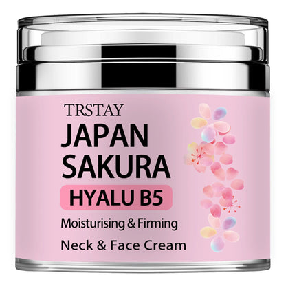 Creme de Essência de Sakura Japonês com Ácido Hialurónico | Hidratação e Luminosidade