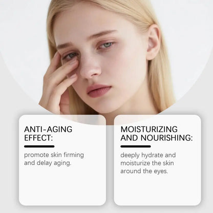 Creme Olhos Tensor Instantâneo Anti-Rugas – Efeito Lifting Imediato Firmeza Suaviza Linhas Finas