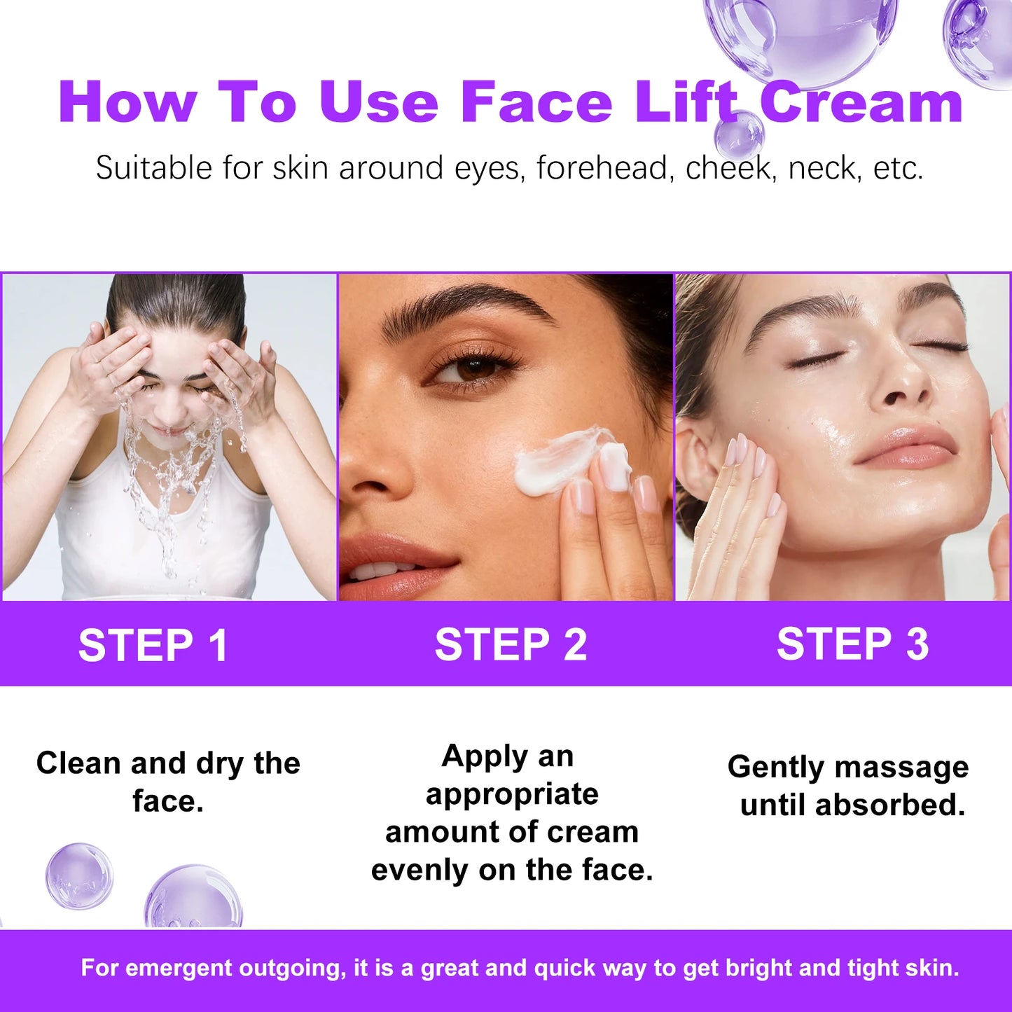 Creme Retinol Firmeza Rosto Pescoço 50ml – Anti-Flacidez Rugas Preenchimento Dia Noite Lifting