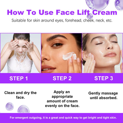 Creme Retinol Firmeza Rosto Pescoço 50ml – Anti-Flacidez Rugas Preenchimento Dia Noite Lifting