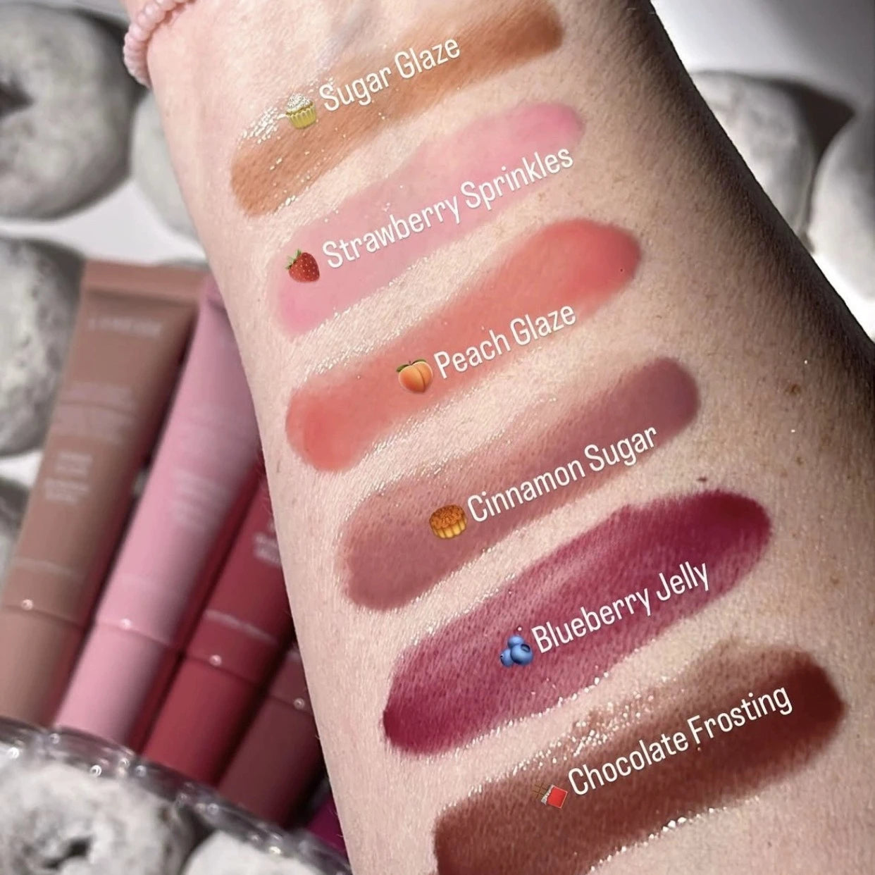 Glaze Craze – Sérum Labial com Polipeptídeos e Cor | Balm Hidratante | Gloss Labial Colorido e Nutritivo | Brilho Original