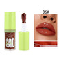 Gloss Labial Impermeável Hidratante Longa Duração - Líquido Não Transfere Embalagem Verde