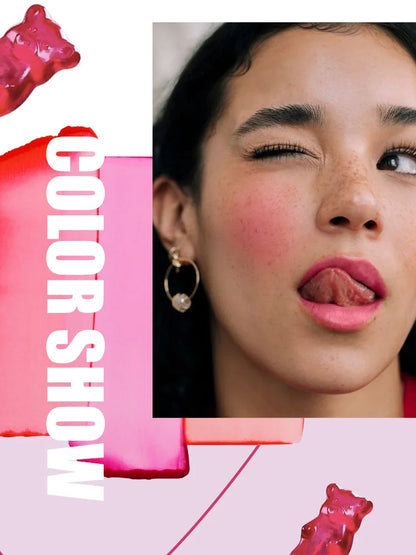 Kit 2 Blush Stick Jelly 2 em 1 Lábios e Rosto – Hidratante Longa Duração | MLSMILE