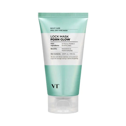 Máscara Facial Coreana VT Iluminadora Peel-Off Sem Enxaguar – Lifting Firmeza Anti-Rugas Anti-Idade Reparação Noturna Hidratante Rejuvenescedor