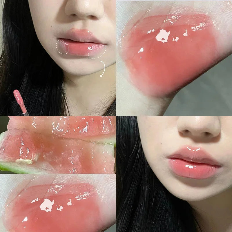 Batom Jelly Hidratante em Coração | Brilho Espelhado à Prova d'Water