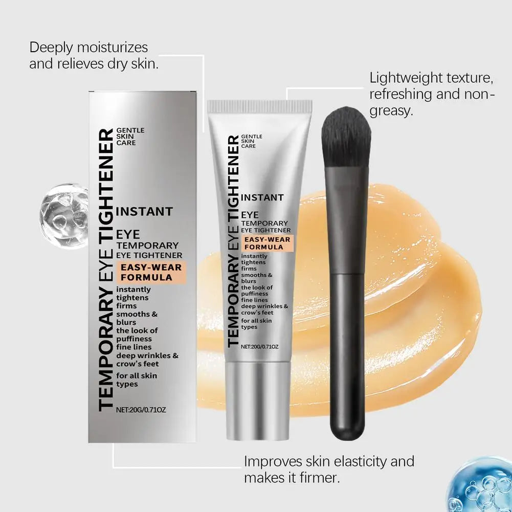 Creme Olhos Tensor Instantâneo Anti-Rugas – Efeito Lifting Imediato Firmeza Suaviza Linhas Finas
