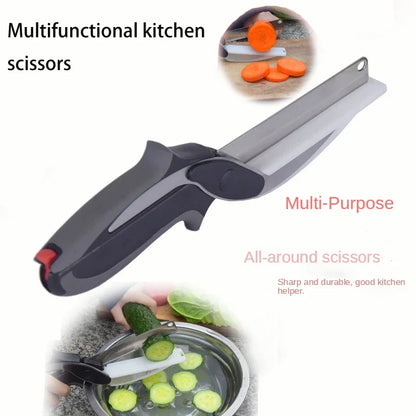 Tesoura 2 em 1 para Cozinha