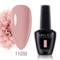 Verniz Gel NAILCO 15ml Série Vermelho Escuro – Cores Glitter UV Manicure Profissional Semi-Permanente