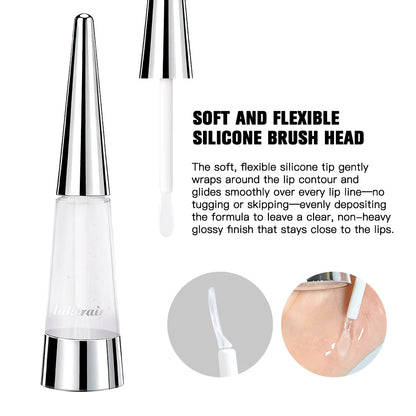 Gloss Volumizador Lábios Lakerain – Hidratação Profunda Nutrição Duradoura Brilho Intenso Acabamento Volumoso Líquido Hidratante