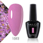 Verniz Gel NAILCO 15ml Série Vermelho Escuro – Cores Glitter UV Manicure Profissional Semi-Permanente
