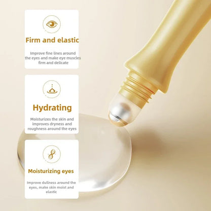 Kit Skincare Caracol Colágeno - Creme Anti-Idade Clareia Pele Sérum Olhos Remove Bolsas Olheiras