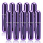 Frasco Perfume Recarga Inferior 5ml Kit 10un – Spray Recarregável Portátil Vazio Cosmético Viagem