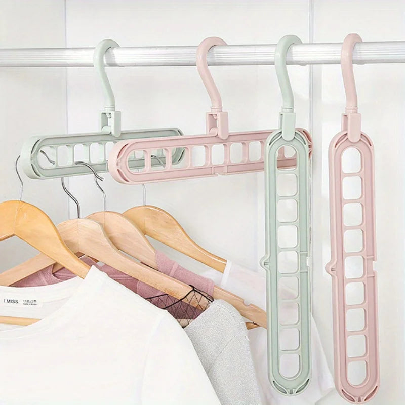 Cabide Multifuncional Dobrável | Organização Inteligente para Roupas