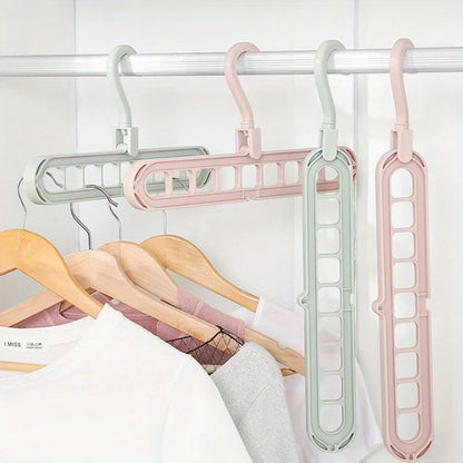Cabide Multifuncional Dobrável | Organização Inteligente para Roupas