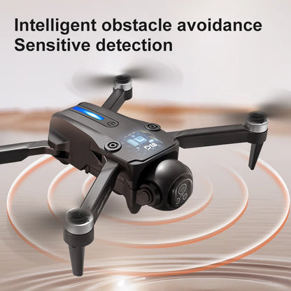 Drone Original D18 RC – 8K Profissional HD com Dupla Câmera, Desvio de Obstáculos 360°, Motor Brushless, Controle por Tela e Tecnologia Óptica Aérea