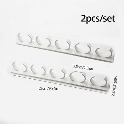 Suporte de Parede para Especiarias e Temperos - 2 Peças Cinza