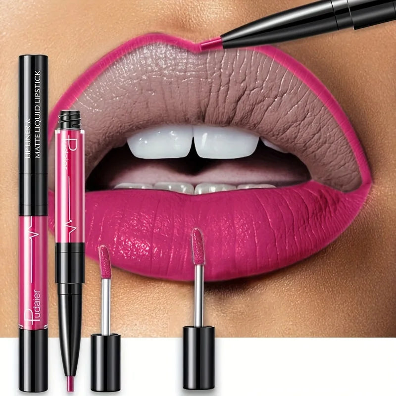 Delineador Labial À Prova de Água – Alta Pigmentação | Longa Duração | Resistente ao Suor | Contorno Perfeito