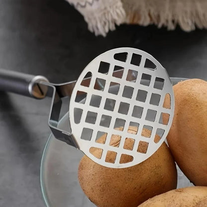 Espremedor de Batata em Aço Inoxidável Manual - Abacate, Abóbora | Utensílio Cozinha