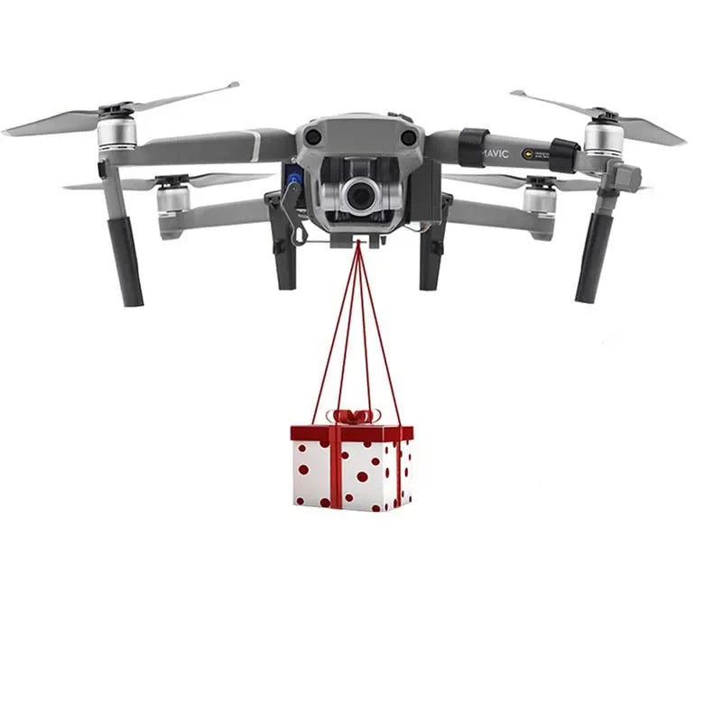 Sistema de Lançamento Airdrop com Servo Switch, Controlo de Longo Alcance e Paraquedas, com Trem de Aterragem para DJI Mavic Pro 1 / Mavic 2 Zoom Pro – Acessórios