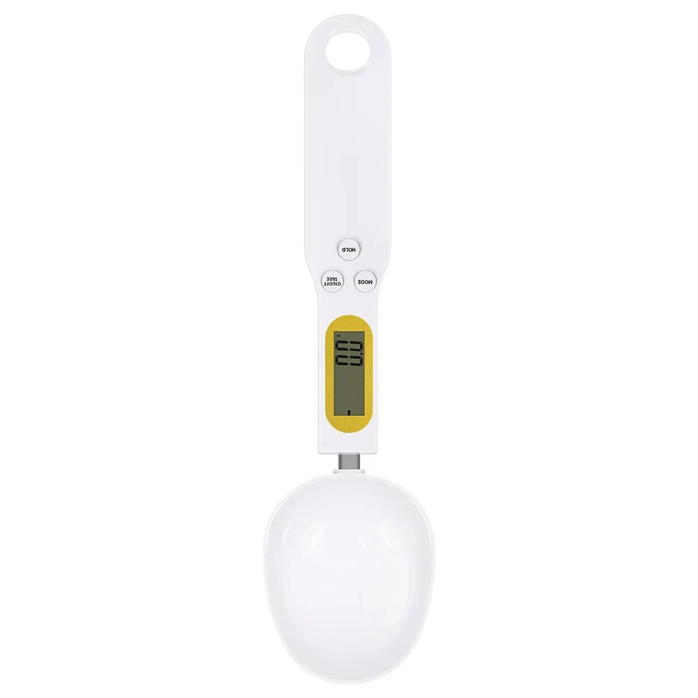 Colher Balança Digital de Cozinha 500g | Precisão 0,1g com Ecrã LED