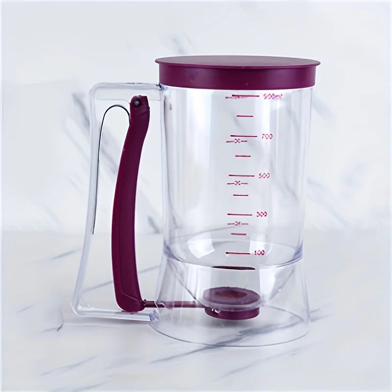 Doseador de Massa Graduado 900ml | Para Panquecas e Bolos