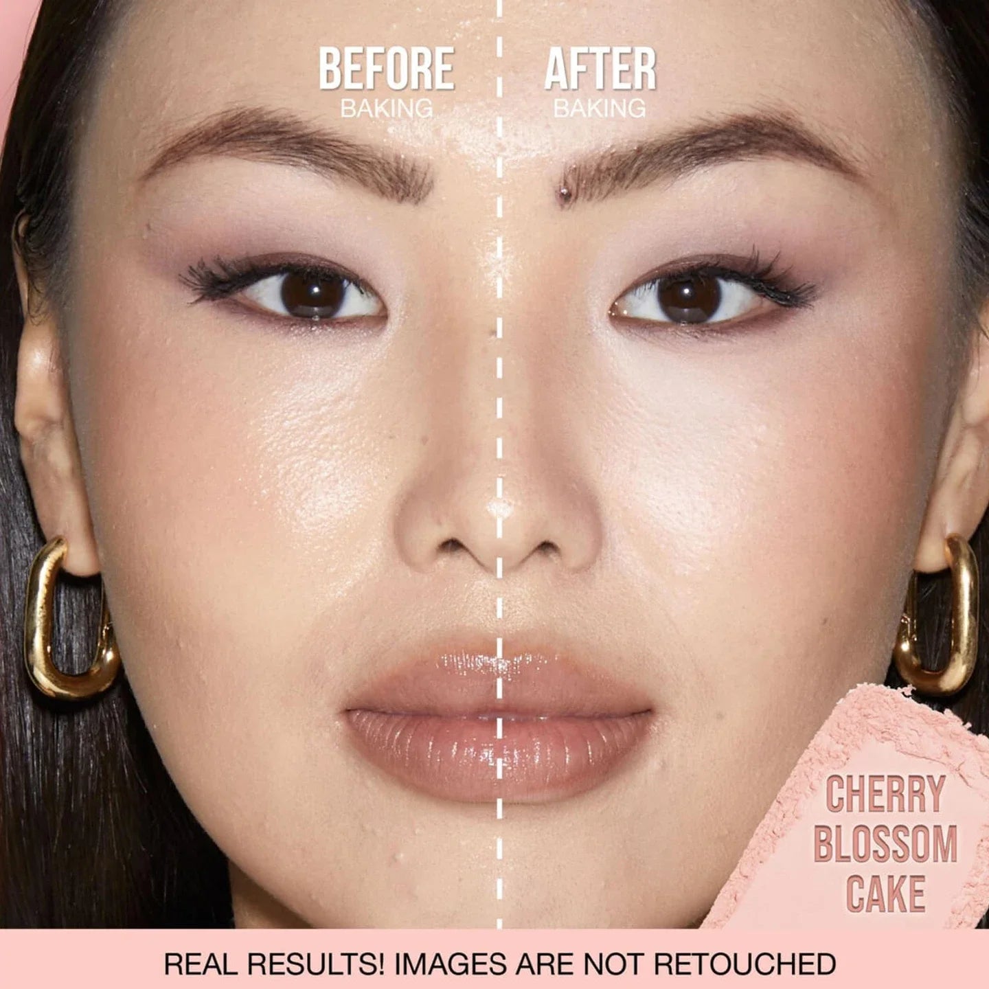 Pó de Fixação Huda Beauty | Controlo de Brilho e Poros Zero