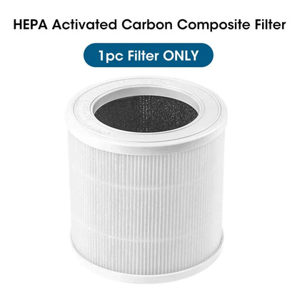 Purificador de Ar Portátil com Filtro HEPA - Remove PM2.5, Pó e Formaldeído para Alergias