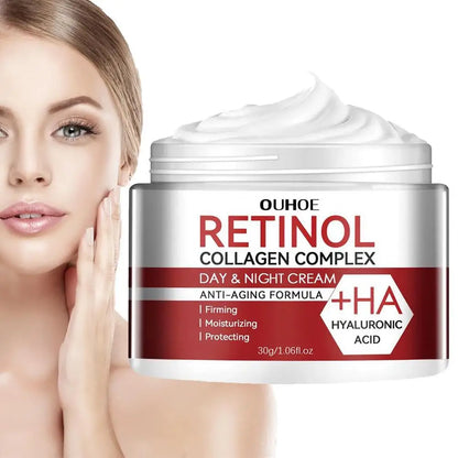 Creme Sérum Retinol 30g Facial Olhos – Firmeza Lifting Anti-Idade Reduz Rugas Linhas Finas