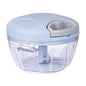 Picador Alho Manual 500/900ml Rotativo - Triturador Cebola Vegetais Carne Acessório Cozinha