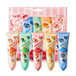 Kit 5 Cremes de Mãos SADOER Gelado de Frutas – Hidratante Nutritivo Iluminador para Cuidado de Pele das Mãos
