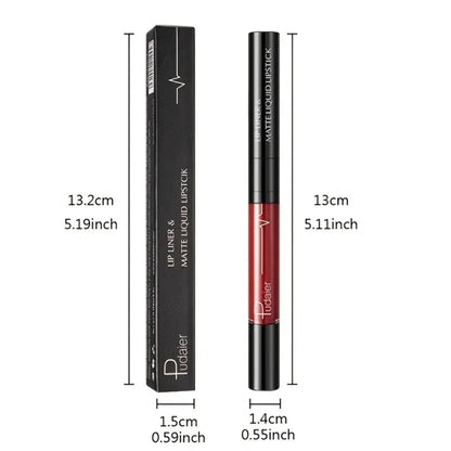 Delineador Labial À Prova de Água – Alta Pigmentação | Longa Duração | Resistente ao Suor | Contorno Perfeito
