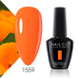 Verniz Gel NAILCO 15ml Série Vermelho Escuro – Cores Glitter UV Manicure Profissional Semi-Permanente