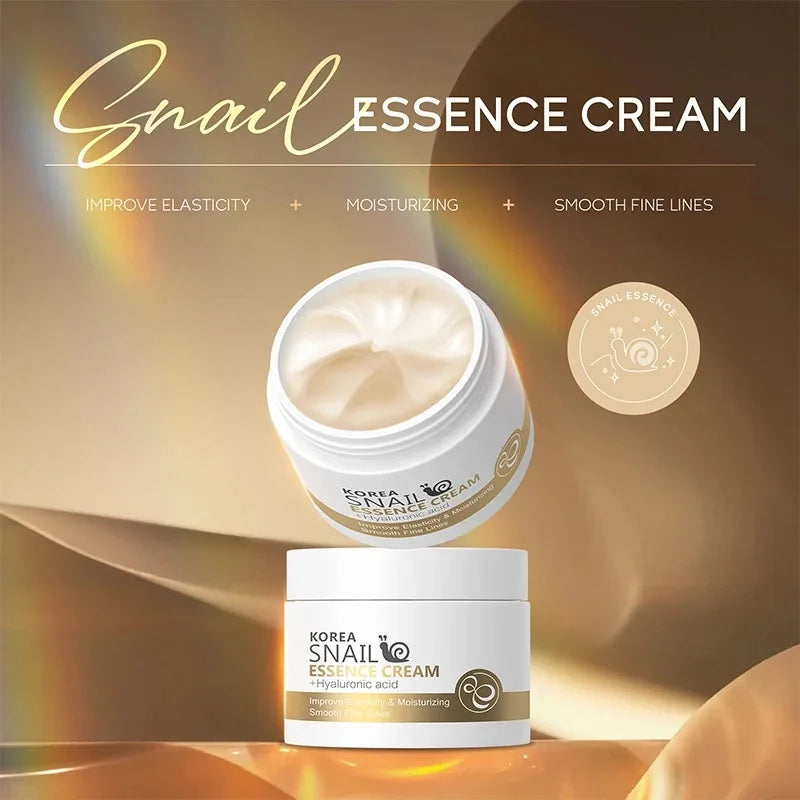 Creme Facial LAIKOU Caracol Anti-Idade 25g | Hidratante que Reduz Rugas e Repara a Pele